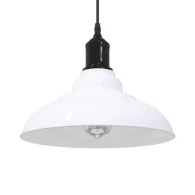 Lámpara colgante regulable altura E27 blanco brillante Ø 31cm by , Lamps - Ref: Foro24-4103442, Price: 33,47 €, Discount: %