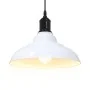 Lámpara colgante regulable altura E27 blanco brillante Ø 31cm de , Lámparas - Ref: Foro24-4103442, Precio: 33,47 €, Descuento: %