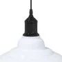 Lámpara colgante regulable altura E27 blanco brillante Ø 31cm de , Lámparas - Ref: Foro24-4103442, Precio: 33,47 €, Descuento: %
