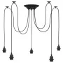Lámpara colgante con 5 portalámparas E27 metal negro de , Lámparas - Ref: Foro24-4103454, Precio: 33,64 €, Descuento: %