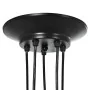 Lámpara colgante con 5 portalámparas E27 metal negro de , Lámparas - Ref: Foro24-4103454, Precio: 33,64 €, Descuento: %