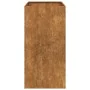 Jardinera oxidada 40x80x80 cm acero corten de , Maceteros y jardineras - Ref: Foro24-860779, Precio: 92,63 €, Descuento: %