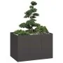 Jardinera acero negro 120x80x80 cm de , Maceteros y jardineras - Ref: Foro24-860787, Precio: 144,29 €, Descuento: %