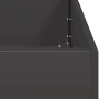 Jardinera acero negro 120x80x80 cm de , Maceteros y jardineras - Ref: Foro24-860787, Precio: 144,29 €, Descuento: %