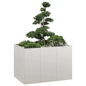 Jardinera 120x80x80 cm acero inoxidable de , Maceteros y jardineras - Ref: Foro24-860791, Precio: 216,94 €, Descuento: %