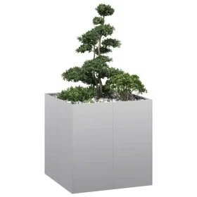 Jardinera 80x80x80 cm de acero galvanizado de , Maceteros y jardineras - Ref: Foro24-860785, Precio: 96,76 €, Descuento: %