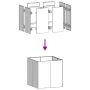 Jardinera 80x80x80 cm de acero galvanizado de , Maceteros y jardineras - Ref: Foro24-860785, Precio: 96,76 €, Descuento: %