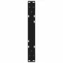 Patas para mesa de centro 2 unidades acero negro 60x(30-31,3)cm de , Patas para mesas - Ref: Foro24-4012688, Precio: 73,42 €,...