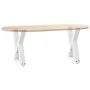 Patas de mesa de centro 2uds acero blanco 28x(42-43,3) cm de , Patas para mesas - Ref: Foro24-4012697, Precio: 65,80 €, Descu...