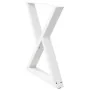 Patas para mesa de comedor 2 uds blanco 70x(72-73,3) cm de , Patas para mesas - Ref: Foro24-4012725, Precio: 117,88 €, Descue...