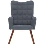 Sillón de relax de terciopelo gris oscuro de , Sillones - Ref: Foro24-4016811, Precio: 112,19 €, Descuento: %
