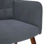 Sillón de relax de terciopelo gris oscuro de , Sillones - Ref: Foro24-4016811, Precio: 112,19 €, Descuento: %