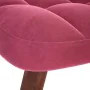 Sillón de relax con reposapiés terciopelo rojo tinto de , Sillones - Ref: Foro24-4016826, Precio: 103,59 €, Descuento: %