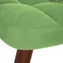 Sillón de relax con reposapiés terciopelo verde claro de , Sillones - Ref: Foro24-4016824, Precio: 134,94 €, Descuento: %