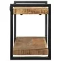 Estante de pared madera maciza de mango 110x33x45 cm de , Almacenamiento para CD y DVD - Ref: Foro24-4017488, Precio: 142,34 ...