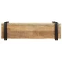 Estante de pared madera maciza de mango 110x33x45 cm de , Almacenamiento para CD y DVD - Ref: Foro24-4017488, Precio: 142,34 ...