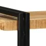 Estante de pared madera maciza de mango 110x33x45 cm de , Almacenamiento para CD y DVD - Ref: Foro24-4017488, Precio: 142,34 ...