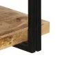Estante de pared madera maciza de mango 110x33x45 cm de , Almacenamiento para CD y DVD - Ref: Foro24-4017488, Precio: 142,34 ...