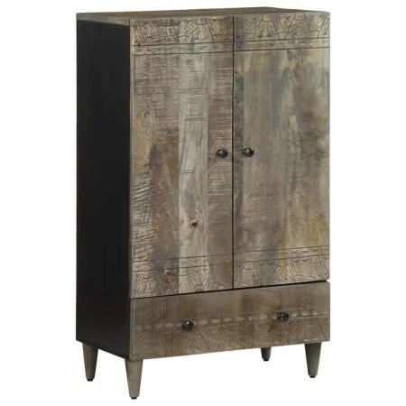 Aparador alto madera maciza de mango 60x33x110 cm de , Aparadores - Ref: Foro24-4017822, Precio: 149,11 €, Descuento: %