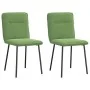 Sillas de comedor 2 unidades terciopelo verde claro de , Sillas de comedor - Ref: Foro24-4101212, Precio: 86,62 €, Descuento: %