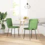 Sillas de comedor 2 unidades terciopelo verde claro de , Sillas de comedor - Ref: Foro24-4101212, Precio: 86,62 €, Descuento: %