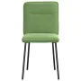 Sillas de comedor 2 unidades terciopelo verde claro de , Sillas de comedor - Ref: Foro24-4101212, Precio: 86,62 €, Descuento: %