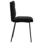 Sillas de comedor 2 unidades terciopelo negro de , Sillas de comedor - Ref: Foro24-4101315, Precio: 88,90 €, Descuento: %