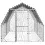 Gallinero con techo 2,5x4x2,25 m acero galvanizado de , Jaulas y habitáculos para animales pequeños - Ref: Foro24-3328526, Pr...