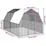 Gallinero con techo 2,5x4x2,25 m acero galvanizado de , Jaulas y habitáculos para animales pequeños - Ref: Foro24-3328526, Pr...