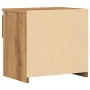 Mesita de noche madera de ingeniería roble artisian 40x30x39 cm by , Nightstands - Ref: Foro24-856408, Price: 41,52 €, Discou...