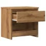 Mesita de noche madera de ingeniería roble artisian 40x30x39 cm by , Nightstands - Ref: Foro24-856408, Price: 41,52 €, Discou...