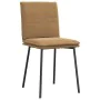 Sillas de comedor 2 unidades terciopelo marrón de , Sillas de comedor - Ref: Foro24-4101252, Precio: 92,13 €, Descuento: %