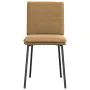 Sillas de comedor 2 unidades terciopelo marrón de , Sillas de comedor - Ref: Foro24-4101252, Precio: 92,13 €, Descuento: %