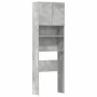 Armario de lavadora madera ingeniería gris hormigón 64x24x190cm de , Accesorios para lavadoras y secadoras - Ref: Foro24-8591...