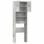 Armario de lavadora madera ingeniería gris hormigón 64x24x190cm de , Accesorios para lavadoras y secadoras - Ref: Foro24-8591...
