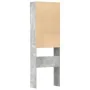 Armario de lavadora madera ingeniería gris hormigón 64x24x190cm de , Accesorios para lavadoras y secadoras - Ref: Foro24-8591...