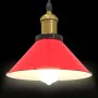 Lámpara colgante regulable en altura E27 rojo brillante Ø 22cm by , Lamps - Ref: Foro24-4103449, Price: 29,10 €, Discount: %