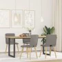 Sillas de comedor 4 unidades tela taupe de , Sillas de comedor - Ref: Foro24-3315174, Precio: 193,14 €, Descuento: %