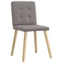 Sillas de comedor 4 unidades tela taupe de , Sillas de comedor - Ref: Foro24-3315174, Precio: 193,14 €, Descuento: %