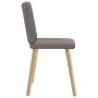 Sillas de comedor 4 unidades tela taupe de , Sillas de comedor - Ref: Foro24-3315174, Precio: 193,14 €, Descuento: %