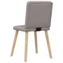 Sillas de comedor 4 unidades tela taupe de , Sillas de comedor - Ref: Foro24-3315174, Precio: 193,14 €, Descuento: %