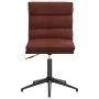 Silla de comedor cuero sintético marrón brillante de , Sillas de comedor - Ref: Foro24-4101308, Precio: 66,43 €, Descuento: %