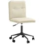 Silla de comedor de cuero sintético color crema de , Sillas de comedor - Ref: Foro24-4101320, Precio: 62,81 €, Descuento: %