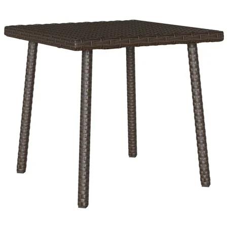 Mesa centro jardín rectangular marrón 40x40x37 cm de , Mesas de jardín - Ref: Foro24-4104046, Precio: 29,10 €, Descuento: %