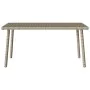 Mesa centro jardín rectangular gris claro 80x40x37cm de , Mesas de jardín - Ref: Foro24-4104059, Precio: 40,05 €, Descuento: %