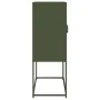 Aparador de acero verde oliva 68x39x107 cm de , Aparadores - Ref: Foro24-853378, Precio: 96,27 €, Descuento: %
