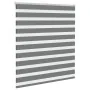Estor cebra gris oscuro tejido ancho 125,9 cm poliéster de , Persianas y estores - Ref: Foro24-4014111, Precio: 26,72 €, Desc...