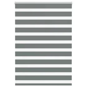 Estor cebra gris oscuro tejido ancho 100,9 cm poliéster de , Persianas y estores - Ref: Foro24-4014132, Precio: 26,81 €, Desc...