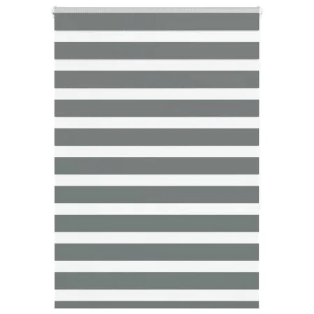 Estor cebra gris oscuro tejido ancho 100,9 cm poliéster de , Persianas y estores - Ref: Foro24-4014132, Precio: 26,81 €, Desc...
