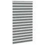 Estor cebra gris oscuro tejido ancho 130,9 cm poliéster de , Persianas y estores - Ref: Foro24-4014164, Precio: 34,01 €, Desc...